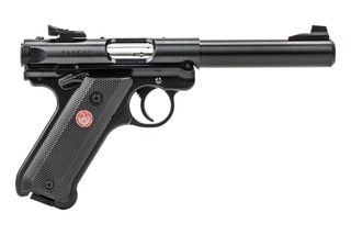 Ruger Mark IV Target 22LR Bull Barrel Pistol features alloy steel material